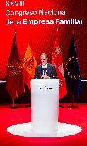 The King inaugurates the XXVIII National Congress of Family Businesses - Spain