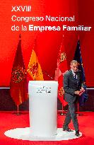 The King inaugurates the XXVIII National Congress of Family Businesses - Spain