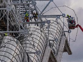 Start of Renovation Work on The Centre Georges Pompidou - Paris