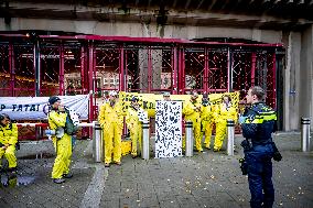 Climate Activists Demonstrate Against Tata Steel - The Hague
