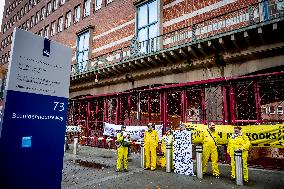 Climate Activists Demonstrate Against Tata Steel - The Hague