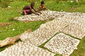 Earthen Lamp Making - India