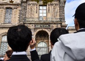 Day after Robbery of the closed Louvre Museum - Paris