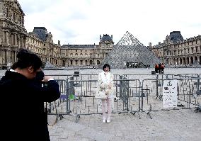 Day after Robbery of the closed Louvre Museum - Paris