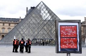 Day after Robbery of the closed Louvre Museum - Paris