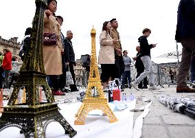 Day after Robbery of the closed Louvre Museum - Paris