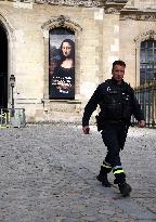 Day after Robbery of the closed Louvre Museum - Paris