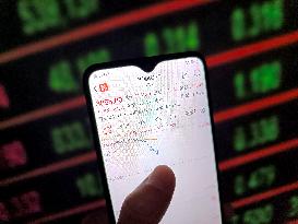 Illustration The Kospi Index of South Korea