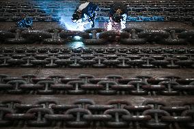 Anchor Chains Manufacturing in Suqian