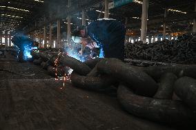 Anchor Chains Manufacturing in Suqian