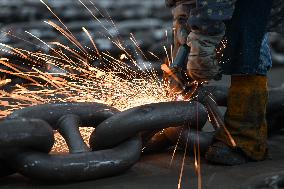 Anchor Chains Manufacturing in Suqian