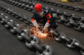 Anchor Chains Manufacturing in Suqian
