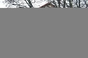 Awaiting Sarkozy s Arrival at La Sante Prison - Paris