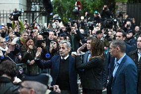 Sarkozy's Residence Before Incarceration - Paris