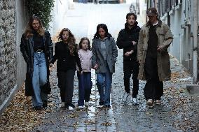 Sarkozy's Residence Before Incarceration - Paris