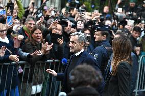 Sarkozy's Residence Before Incarceration - Paris