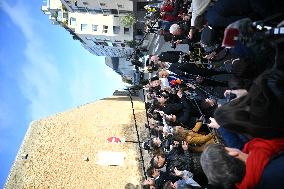 Sarkozy Lawyers Press Conference - Paris