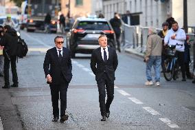 Sarkozy Lawyers Press Conference - Paris