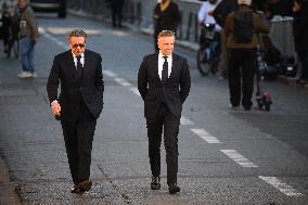 Sarkozy Lawyers Press Conference - Paris