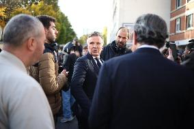 Sarkozy Lawyers Press Conference - Paris