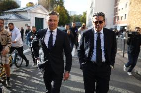 Sarkozy Lawyers Press Conference - Paris