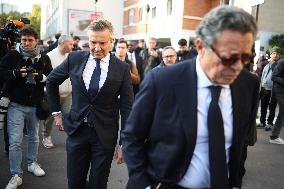 Sarkozy Lawyers Press Conference - Paris