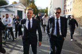 Sarkozy Lawyers Press Conference - Paris