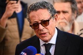 Sarkozy Lawyers Press Conference - Paris