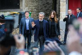 Sarkozy's Residence Before Incarceration - Paris