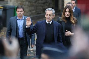 Sarkozy's Residence Before Incarceration - Paris