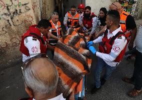 Israeli Raid Results In Palestinian Death - Nablus