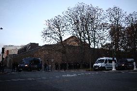 Illustration - La Sante Prison Exterior - Paris