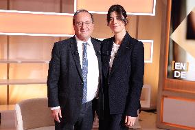 Exclusive - Francois Hollande on T18 - Paris