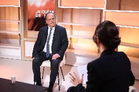 Exclusive - Francois Hollande on T18 - Paris