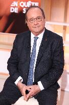 Exclusive - Francois Hollande on T18 - Paris