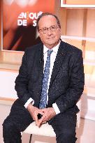 Exclusive - Francois Hollande on T18 - Paris