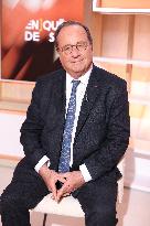 Exclusive - Francois Hollande on T18 - Paris