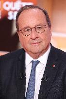 Exclusive - Francois Hollande on T18 - Paris