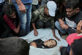 Israeli Strikes Despite Ceasefire - Khan Yunis