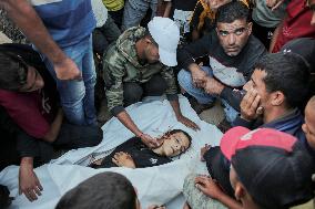 Israeli Strikes Despite Ceasefire - Khan Yunis