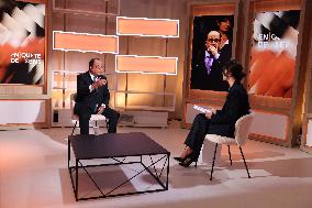 Exclusive - Francois Hollande on T18 - Paris