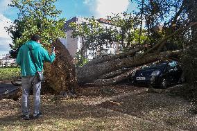 Tornado Damage Aftermath - Ermont