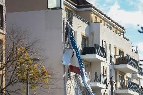 Tornado Damage Aftermath - Ermont