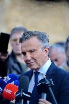 Nicolas Sarkozy Arrives at La Santé Prison - Paris