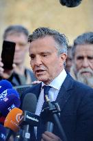 Nicolas Sarkozy Arrives at La Santé Prison - Paris