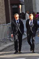 Nicolas Sarkozy Arrives at La Santé Prison - Paris