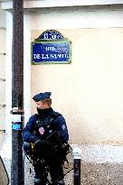 Nicolas Sarkozy Arrives at La Santé Prison - Paris