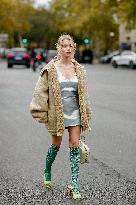 PFW - Miu Miu Street Style
