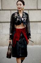 PFW - Miu Miu Street Style