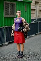 PFW - Miu Miu Street Style